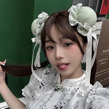Amazon.co.jp: [WhimsiNova] チャイナお団子 コスプレ チャイナ
